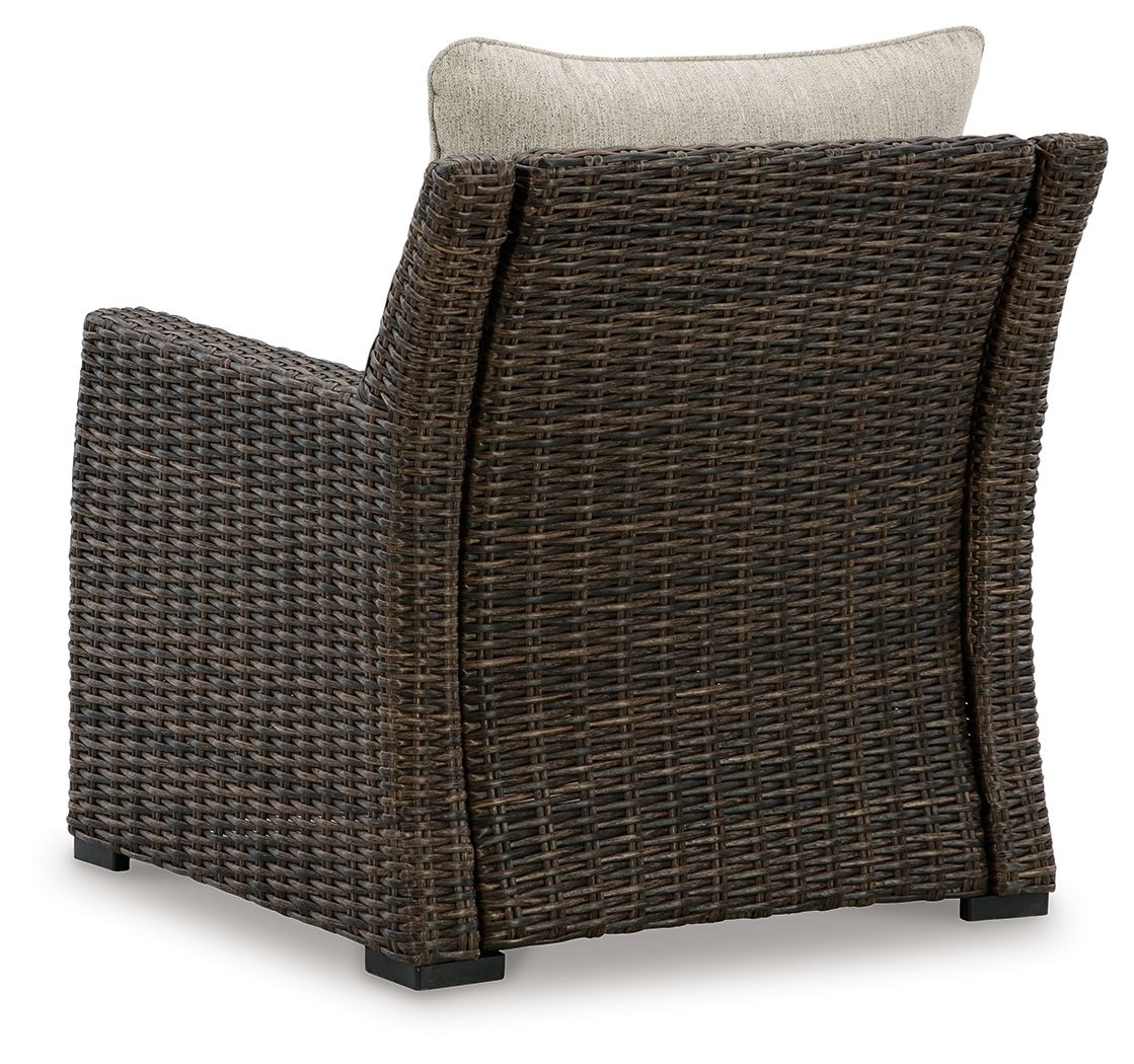 Brook Ranch - Brown - Lounge Chair With Cushion by Signature Design by Ashley® | Bel Furniture