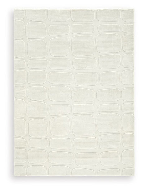 Malvinsboro - Washable Rug Beige 5' x 7' by Signature Design by Ashley® | Bel Furniture
