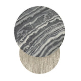 Ashley - 2 Piece Nesting Table - Gold by Simpli-Home | Bel Furniture