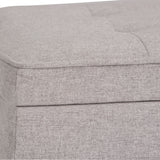 Cosmopolitan - Storage Ottoman Bench With Open Bottom