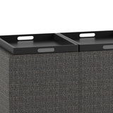 Avalon - Multi Functional Storage Ottoman by Simpli-Home | Bel Furniture