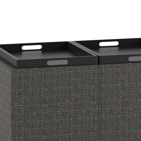 Avalon - Multi Functional Storage Ottoman - view 20