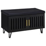 Brixton - 2-Door Padded Entryway Shoe Storage Bench