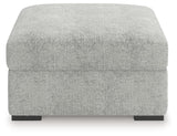 Cuddle Plush - Oversized Accent Ottoman - Arctic