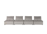 Anna - Soft Velvet Modular Sofa
