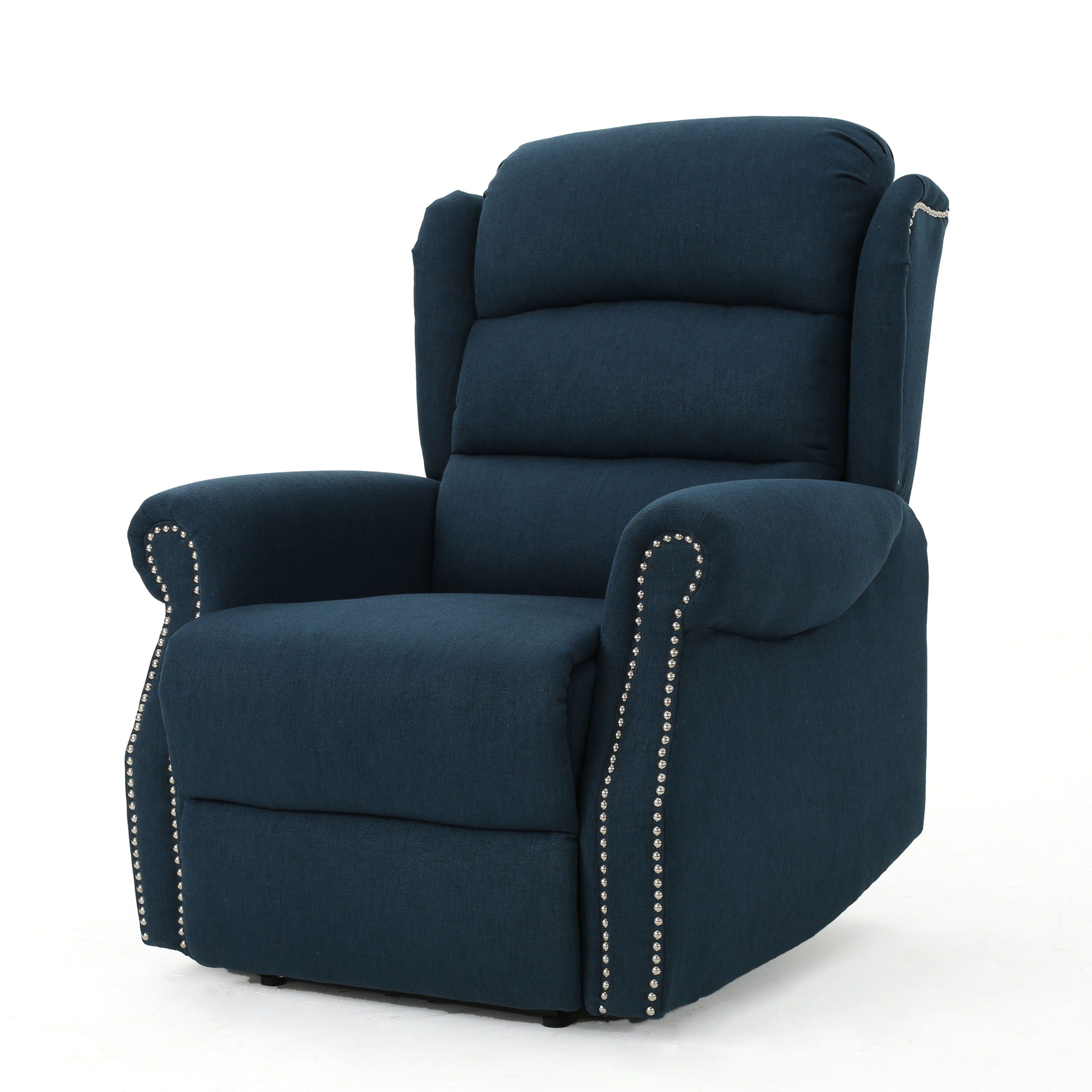 Power Recliner Chair - Navy Blue