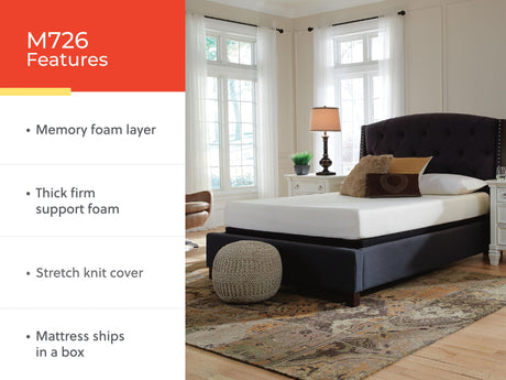 Chime 8 Inch Memory Foam - Medium Memory Foam Mattress - view 8