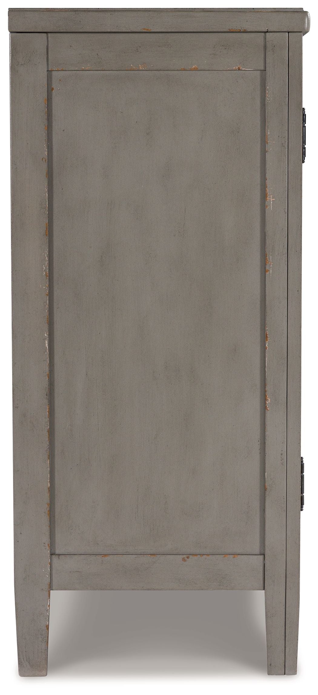 Charina - Antique Gray - Accent Cabinet