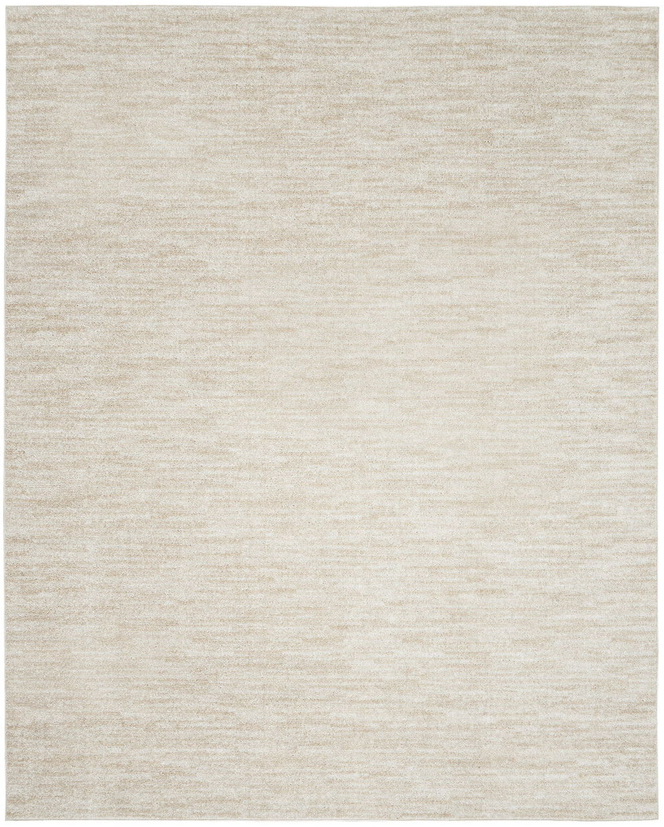 8' X 11' Power Loom Area Rug - Cream