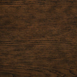 Landon - Round Wood Pedestal Dining Table - Rich Brown by Coaster Fine Furniture | Bel Furniture