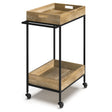 Simons - Bar Cart - Natural by Simpli-Home | Bel Furniture