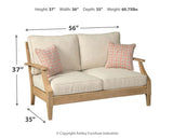 Clare View - Beige - Loveseat w/Cushion by Signature Design by Ashley® | Bel Furniture