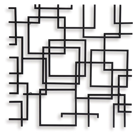 Aadanton - Black - Wall Decor by Signature Design by Ashley® | Bel Furniture