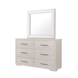 Ciara - Upholstered Mirror - Beige
