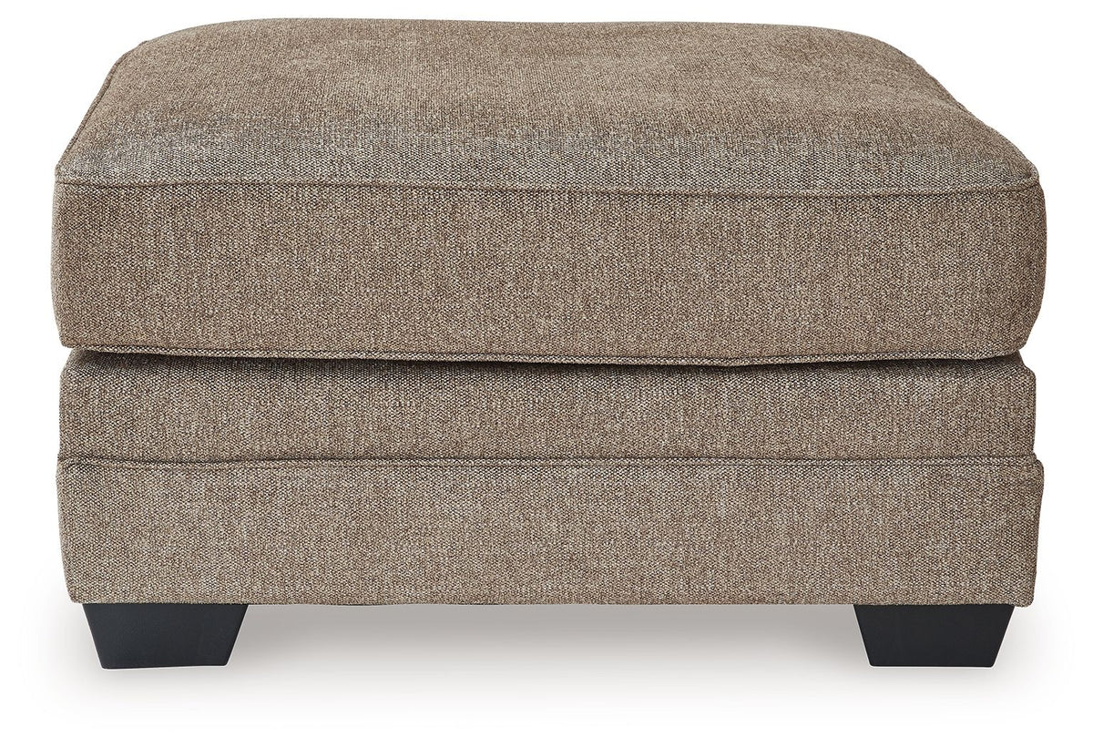 Cannonbrook - Nutmeg - Oversized Accent Ottoman by Signature Design by Ashley® | Bel Furniture