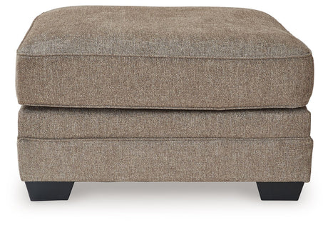 Cannonbrook - Nutmeg - Oversized Accent Ottoman by Signature Design by Ashley® | Bel Furniture