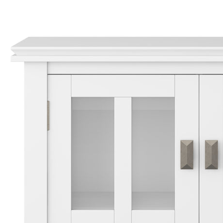 Artisan - Handcrafted Low Storage Cabinet by Simpli-Home | Bel Furniture