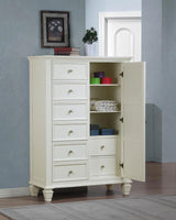 Sandy Beach - Man's Chest with Concealed Storage by CoasterEssence | Bel Furniture