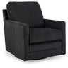 Icaman - Swivel Chair Black by Signature Design by Ashley® | Bel Furniture