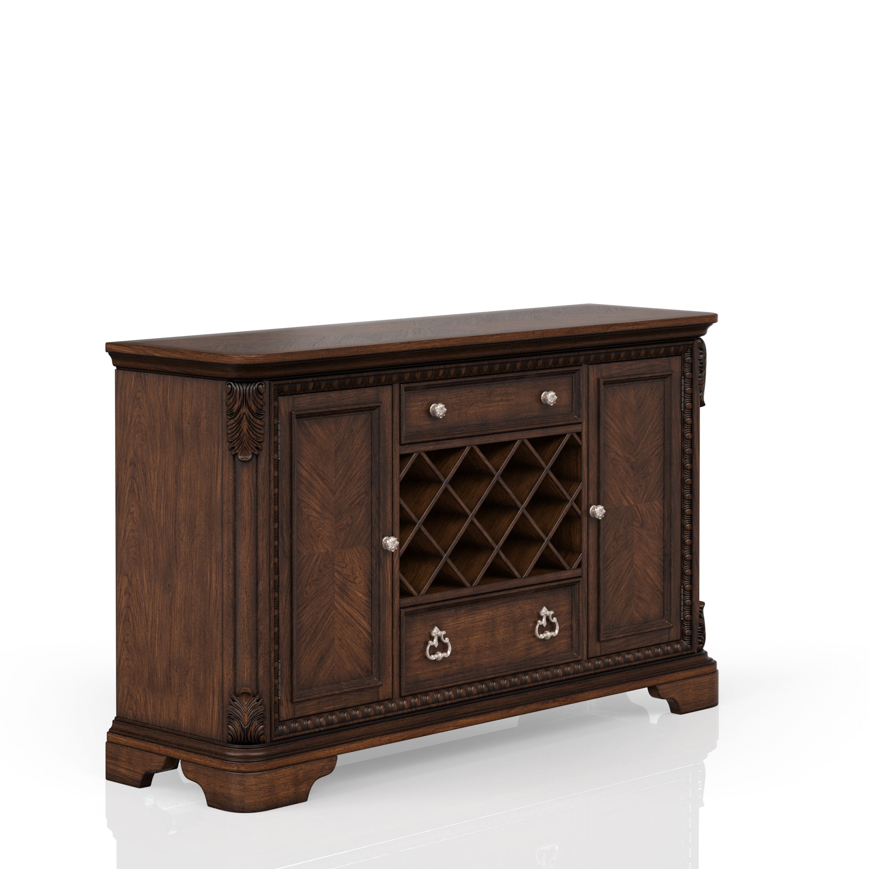 Traditional Server - Mahogany