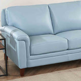 Westcott - Leather Loveseat by Hydeline Furniture | Bel Furniture