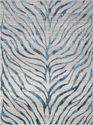 Elegance - GC_CNC6006 Area Rug Blue by Icona Home Decor | Bel Furniture