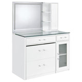 Flora - 2-Drawer Vanity Set With LED Mirror