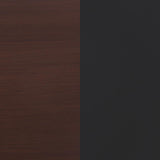 Zimmerlee - 2-Drawer Side Table with Shelf - Rust Brown