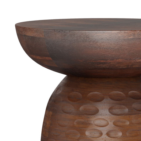Boyd - Handcrafted Wooden Accent Table by Simpli-Home | Bel Furniture