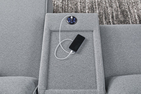 Modmax - Salt And Pepper - Reclining Sectional by Signature Design by Ashley® | Bel Furniture