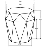 Jacinto - Octagonal Solid Mango Wood Side Table