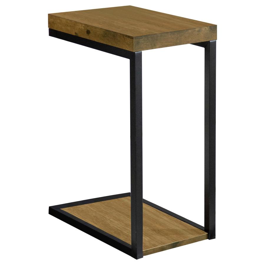 Beck - Engineered Wood C-Shape Sofa Side Table