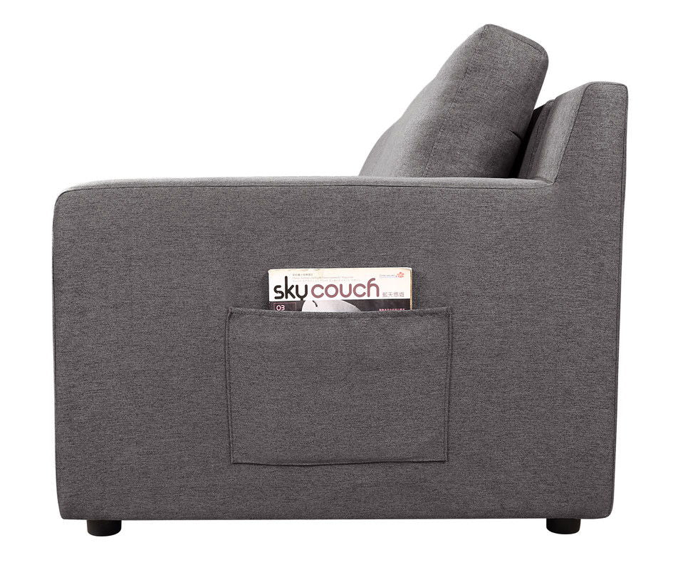 Waylon - Linen Sectional Sofa by Lilola Home | Bel Furniture