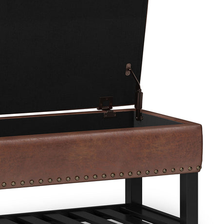 Lomond - Upholstered Storage Ottoman Bench - view 12