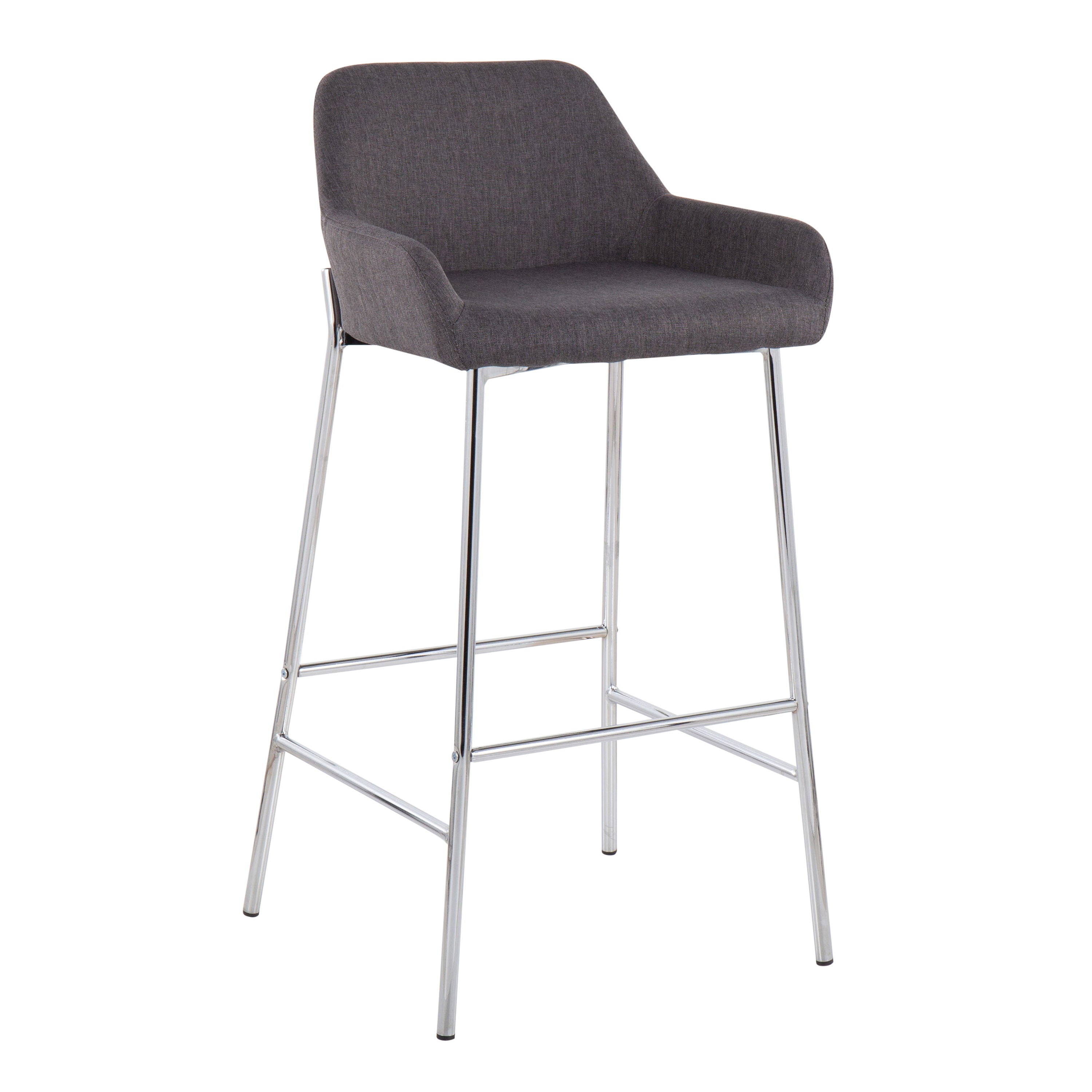 Daniella - Contemporary Fixed Height Bar Stool (Set of 2)