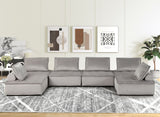 Anna - Stylish Sectional Sofa Ottoman