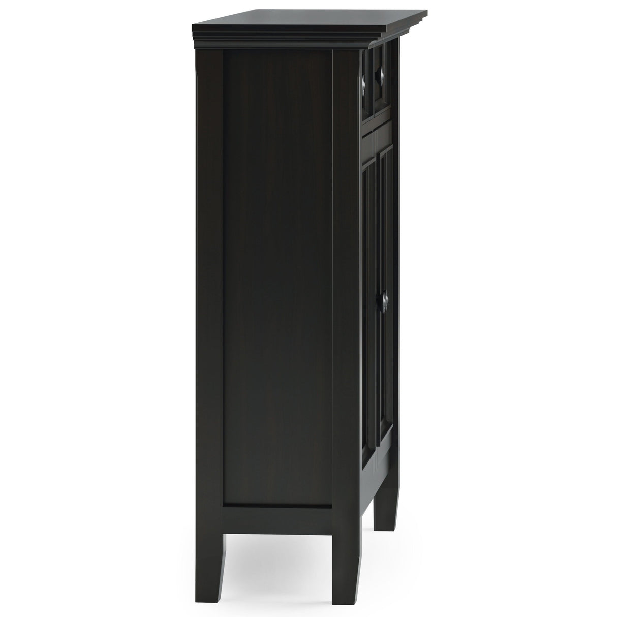Amherst - Entryway Storage Cabinet - Hickory Brown by Simpli-Home | Bel Furniture