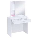Harvey - 2-piece Vanity Set with Lift-Top Stool by CoasterEssence | Bel Furniture