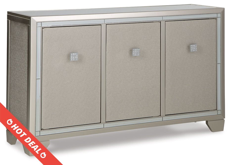 Chaseton - Champagne - Accent Cabinet