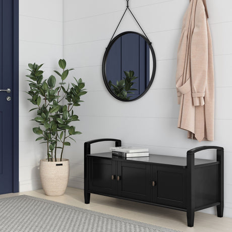 Warm Shaker - Handcrafted Entryway Storage Bench - view 25