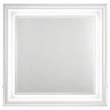 Cassia - Dresser Mirror - White High Gloss