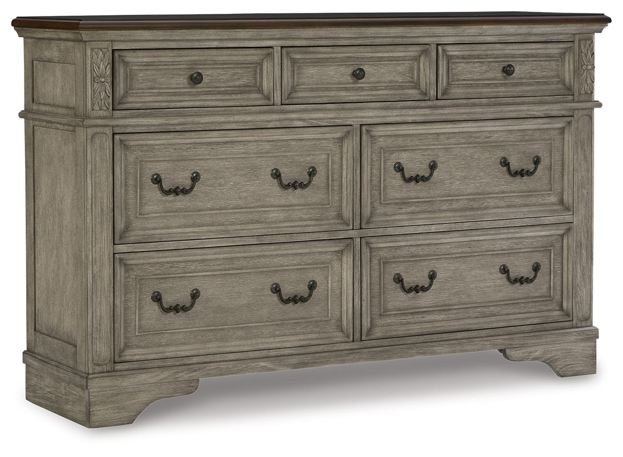 Lodenbay - Antique Gray - Dresser by Signature Design by Ashley® | Bel Furniture