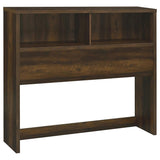Westpark - Bookcase Headboard Dark Brown Full by Coaster Fine Furniture | Bel Furniture