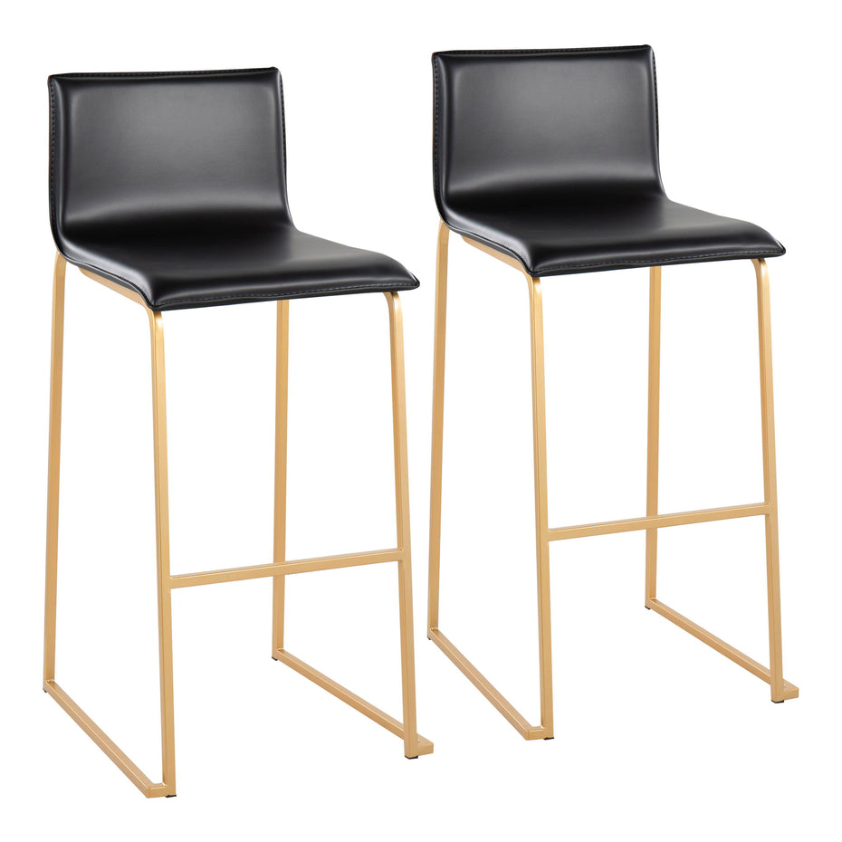 Mara - Contemporary Upholstered Barstool (Set of 2)