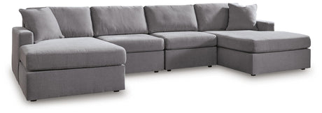 Modmax - Sectional - Granite - view 36