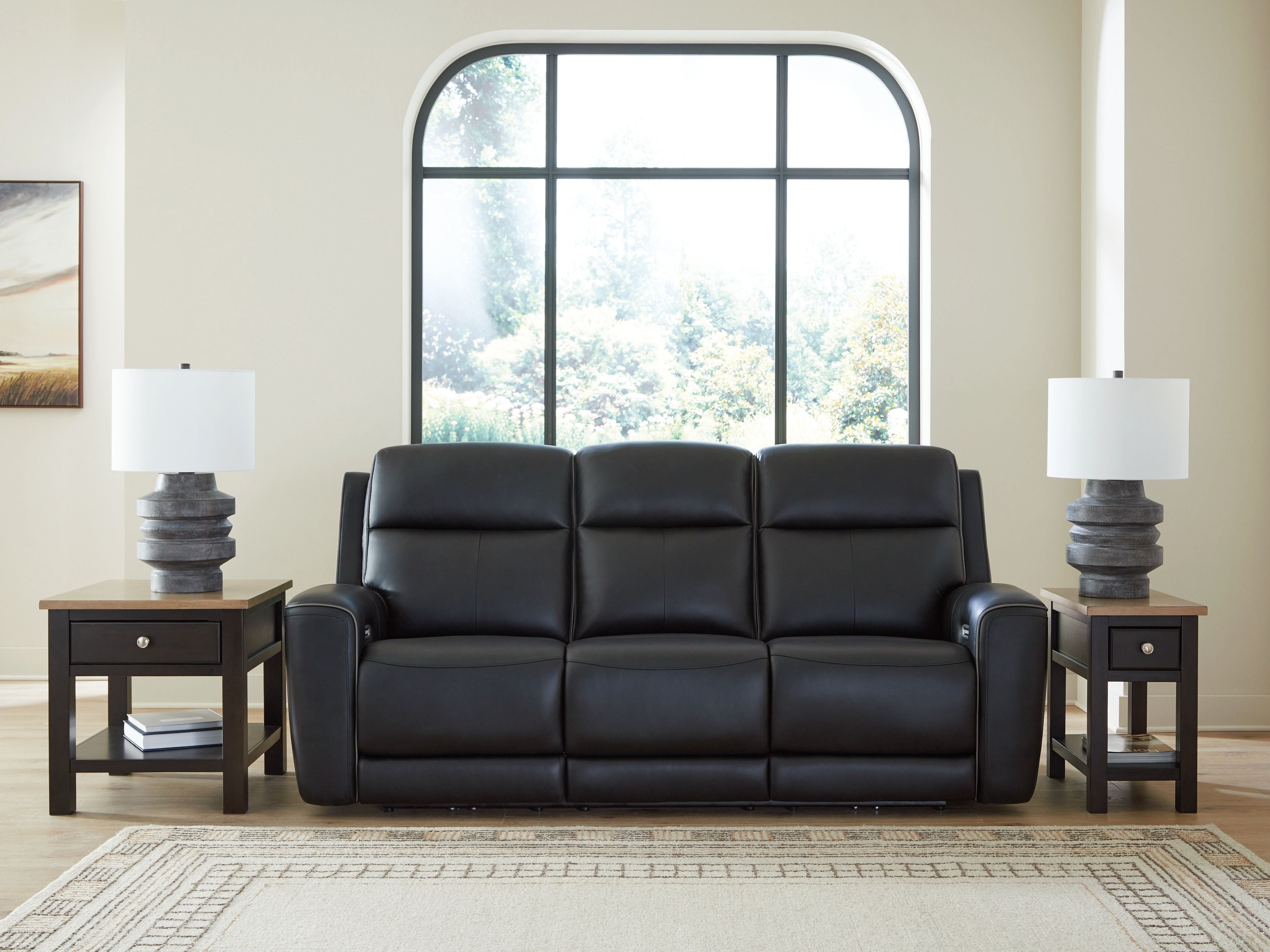 5Z-Comfort - Relaxation - Power Reclining Sofa With Adj Headrest - Rec