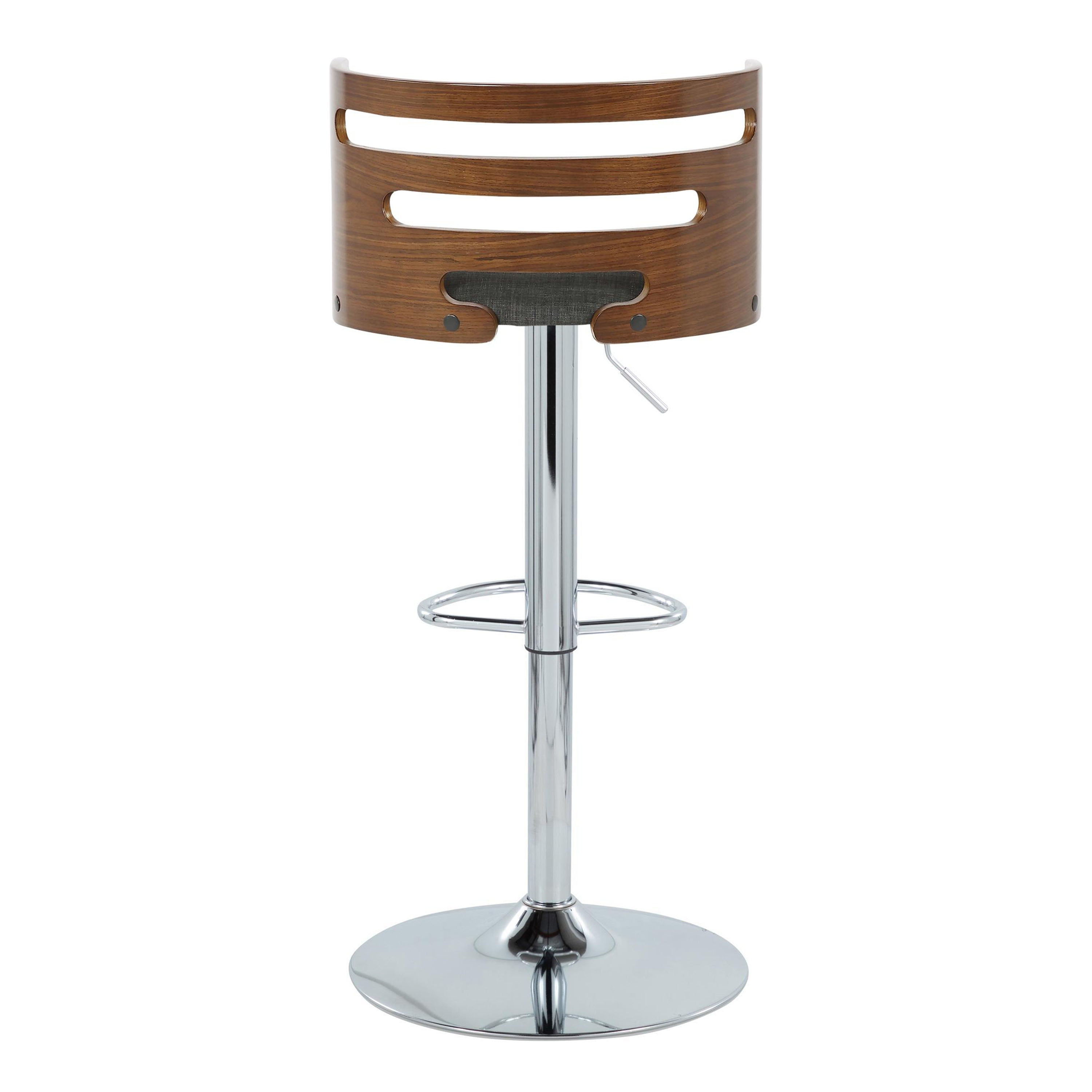 Cosi - Mid Century Modern Adjustable Barstool (Set of 2)