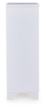 Jarlee - White - Four Drawer Chest by Signature Design by Ashley® | Bel Furniture