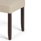 Acadian - Upholstered Parson Dining Chair (Set of 2) by Simpli-Home | Bel Furniture