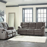 Tulen - Reclining Living Room Set Gray 2 Pc. - Reclining Sofa, Loveseat by Signature Design by Ashley® | Bel Furniture